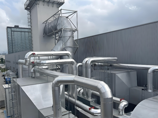 深圳開沃汽車涂裝廢氣處理工程03